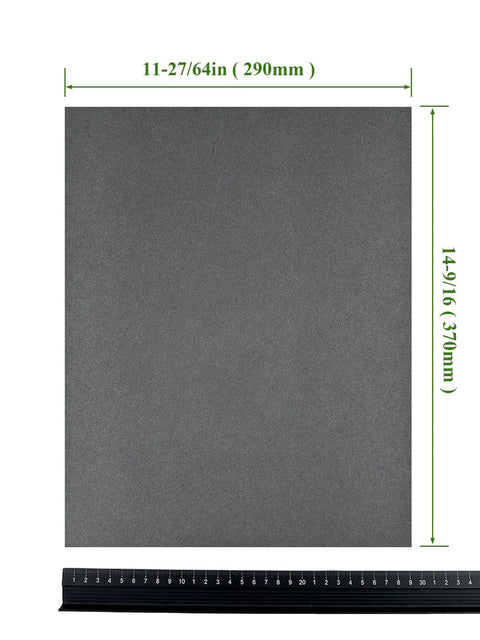 YAMAKATO gasket material sheet, non-asbestos paper, dark gray, 290 x 370 mm (11-27/64 x 14-9/16 in).