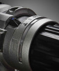 Close-up of the e-Torque control on the Professional Grade Brushless Percussion Drill With Killer Torque And All Metal Chuck 18 Volt Cordless Power Tool.
