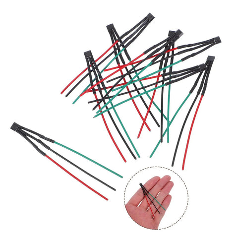 9 Piece High Temperature Hall Effect Sensor Kit For Motors And Electric Vehicles Copper And Plastic Construction Delivers Precise Signal Transmission And Plug And Play Rugged Industrial Performance. red black green sensor wires