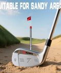 Magnetic Golf Alignment Rods With Telescopic Sticks, Visualize Club Face Alignment And Impact, Magnetic Corrector Trainer For Irons And Wedges