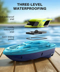 Three-level waterproof shells of the Dual RC Boat Battle Pack For Kids 8 To 12 With LED Lights, showing design and layers.