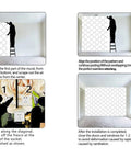 Go Ahead Upgrade Your Space With This Solid Light Neutral Textured Wallpaper Roll Featuring Thick Durable Vinyl Peel And Stick Design That Lets You Make Walls Pop Without Any Hassle. Installation guide showing step-by-step mural application.