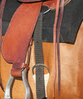 Nylon Off Billet Strap Black 1.75 Inch By 32 Inch, Double Stitched With PreStamped Holes, Heavy Duty Horse Tack Accessory