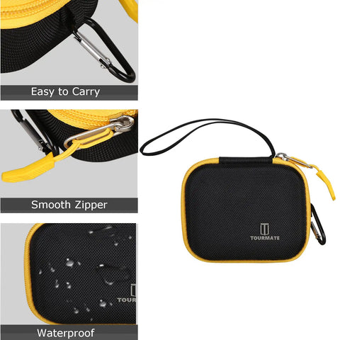 Premium Hard Storage Case For Laser Tape Measure Fits Prexiso 2 In 1 Tools Heavy Duty Eva Shell Waterproof Shockproof Design Protects Against Drops Scratches Bumps Double Protection Keeps Your Gear Locked In