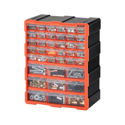 Keep Your Shop Looking Crisp With This Badass 39 Drawer Clear Cabinet Built For Garage Organization Hardware Screws Crafting Supplies And Workshop Tools You Need