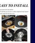 Rock Solid Router Template Guide Adapter Replacement crafted for weekend warriors, showcasing easy installation on router bases.