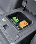 Cool Box Center Console Organizer Tray For Toyota Land Cruiser Prado 250 And Lexus GX550 2024 2025 2026 with items stored