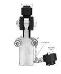 Heavy Duty Pitman Arm Puller Tool For Cars And Light Trucks With Adjustable Jaws And Ball Head Pressure Screw To Pull Bearings