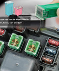 All In One Car Fuses Kit With Puller And Tester 317 Piece Blade And Cartridge Fuses in use