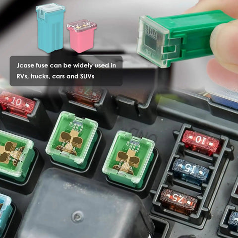 All In One Car Fuses Kit With Puller And Tester 317 Piece Blade And Cartridge Fuses in use