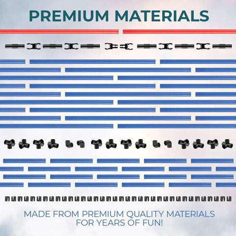 Premium materials for All In One Dog Agility Training Kit With Jump Bar Hurdle Blind Tunnel Standard Tunnel Weave Poles Carry Case