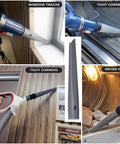Crevice Tool Attachment With Adapter Kit For Narrow Gaps And Tight Corners Compatible With Vacuum Models NV350 NV360 NV500 in use