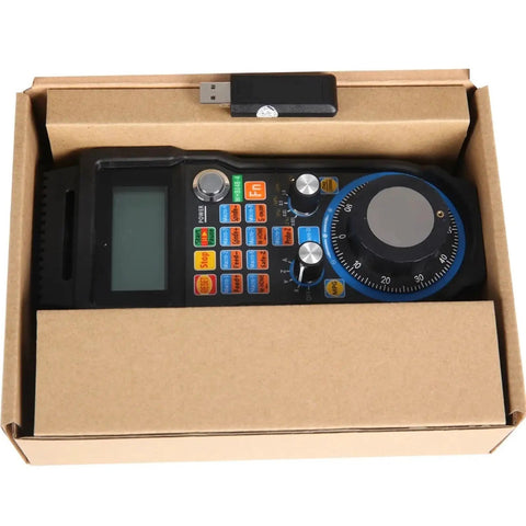 Three Four Six Axis Motion Controller With Control Panel And Breakout Board And Wireless MPG Pendant for CNC Milling