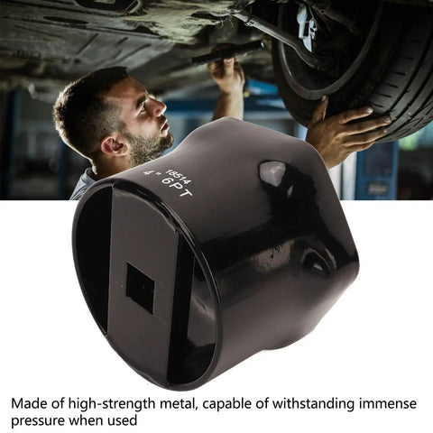 High Torque 6 Point Locknut Socket And Wheel Bearing Nut Tool With Three Quarter Inch Drive For Axle Hub Bearing Removal Installation Built Rugged For The Weekend Mechanic And Daily Shop Grind