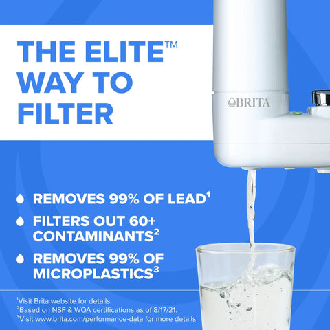 Faucet Mount Water Filter System No Fuss No Wait Easy Install For Kitchen And Bath Tap Water Fresh Taste Save Money No Plastic Bottles Multi Use Filter For Small Spaces At Home