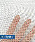 Hand touching Sturdy Stainless Steel Wire Mesh Sheet 20 Mesh With 1mm Openings And 0.4mm Wire Diameter 21x30 Cm Rodent Proof Screen