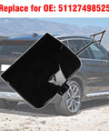 Right Side Tow Hook Cover For BMW X3 G01 G08 Rear Bumper Eye Cap Black Replacement 2018 2019 2020 OE 51127498525 Fits Sport Models Only Easy Install Durable ABS Plastic Keeps Exterior Seamless