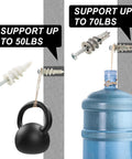 550 Piece Drywall Anchors And Screws Kit with self drilling plastic and zinc anchors supporting weights up to 70lbs
