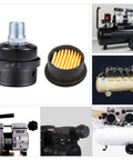 Heavy Duty One Half Inch Thread Air Compressor Silencer Filter Metal Intake Muffler 20mm Diameter Noise Reduction Muffler