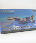 Box of EA 18G Growler Electronic Attack Aircraft Model Kit In One Forty Eight Scale with detailed cockpit and EW gear