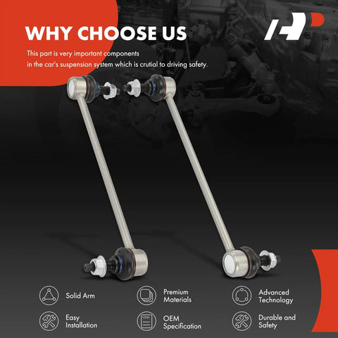 2 Front Sway Bar Links For Hyundai Tucson 2010 2013 And Kia Sportage 2011 2013 Beefed Up Stabilizer Link Set
