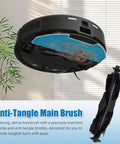 Must Have 14 Piece Replacement Parts Kit For Dustin Orb-i Robot Vacuum Compatible With Dustin Orb-i Models main brush