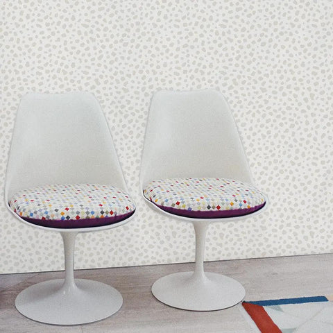 Effortless Peel And Stick Neutral Scout Wallpaper for any room great for walls and accents removable self adhesive paper with no mess and no residue.