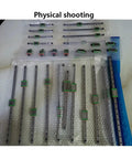 Assorted Beefy 9mm Linear Rail Kit With Slide Block For 3D Printers And CNC Machines, wrapped in bubble wrap