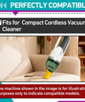 18 Pack HEPA Vacuum Filters For Compact Cordless Vacuums As Seen On TV Washable Reusable Replacement Filters