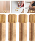 Four Pack Copper Shelf Pins For Cabinets And Furniture, Antique Style, Heavy Duty Pegs, Rust Resistant and Easy to Install