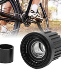 Close-up of 12 Speed Freehub Body MS048 with 15mm aperture, aluminum alloy, compatible with 12mm thru axle or 5mm quick release.
