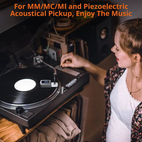 Turntable Stylus Force Scale With 0.01g Precision, Non Magnetic Gauge For Accurate Cartridge Tracking, Supports MM MC MI Cartridges And Piezo Pickup, Perfect Gear For Pros And Home Audio Setups on a vinyl turntable
