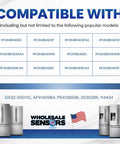 Direct Replacement Refrigerator Temperature Sensor For DA32-00011C, Fits DA32-00011D AP4140996 PS4140515 OEM-Grade Accuracy, Keeps Fridge Fresh, 12 Month Warranty And USA Support. Compatibility chart with Samsung refrigerator models