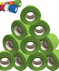 Top Notch Cotton Gauze Drumstick Grip Tape Anti Slip Pro Pack Ten Count featuring green rolls for enhanced stick control.