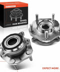 2 Pack Front Wheel Bearing And Hub Assembly Fits Nissan Rogue 2014-2023 Rogue Sport 2017-2022 Qashqai 2017-2018 5 Lug