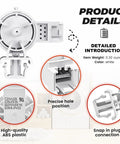 2026 Upgraded WPW10448876 Washer Water Level Pressure Switch 0EM for Front Load Washers Replacement, with detailed specifications