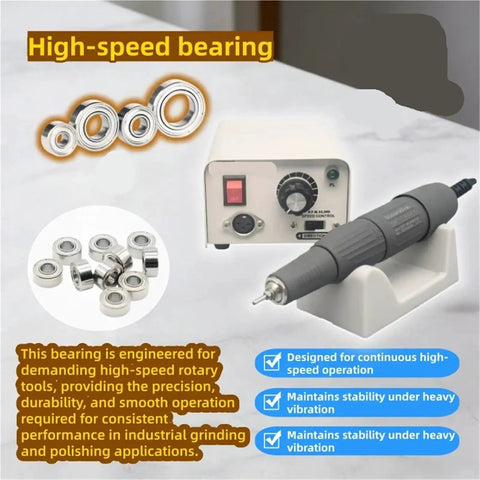 Premium Miniature Electrical Motor Ball Bearings With Double Sealed Deep Groove Build For Dead Smooth Zero Drama Operation Pre Greased Abec Nine Three Z Z Size Three X Eight X Four Mm Ten Pack
