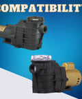 Pool Pump Lid And O Ring Replacement For SPX3100D Pro Super II Pumps And SP3000X Series shown on compatible pumps
