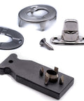 8mm Fastener Kit With Cutting Tool For Boat Canopy Canvas Cover Twist Fasteners Includes Eyelets Bases Screws Marine Hardware DIY Ready