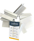 Hands On Sample Ring With Wall And Ceiling Board Trim And Slatwall Trim Options In White And Gray Mix For Easy Color Matching And Quick Project Planning, featuring 7 trim samples.