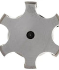 High Speed Steel Hand Tap Set 3-Piece UNC UNF UNS Right Hand Thread, Bright Finish, Round Shank, Top View of Taps