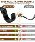 Comparison of Heavy Duty Curtain Rod Brackets For 1 Inch Rods Adjustable Wall Mount Iron Rod Holders vs standard bracket
