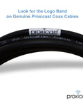 Ultra Flexible 6 Foot PL259 Male To SO239 Female Coax Extension Cable For CB UHF VHF Shortwave HAM Radios And Antennas close-up