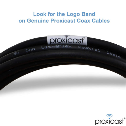 Ultra Flexible 6 Foot PL259 Male To SO239 Female Coax Extension Cable For CB UHF VHF Shortwave HAM Radios And Antennas close-up