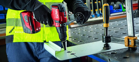 Cordless Hammer Drill Driver SF 6H A22 Bulk for brick masonry and concrete jobs, showcasing lightweight build and powerhouse torque.