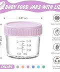 Glass Baby Food Storage Jars 4 Oz 12 Pack With Color Lids Totally Leak Proof BPA Free Reusable Baby Food Containers That Are Microwave Dishwasher Freezer Safe