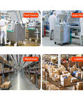 Heavy Duty Caster Wheels With Brake Swivel Casters M Threaded Stem For industrial settings like food factories and warehouses