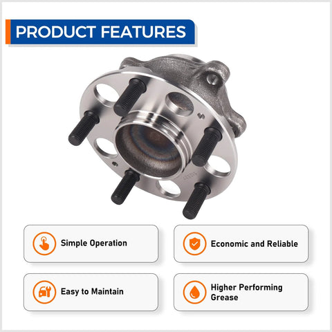 Rear Wheel Hub Bearing Assembly For Acura TSX 2004 2005 2006 2007 2008 And Honda Accord Hybrid 2005 2006 2007 Replacement Part