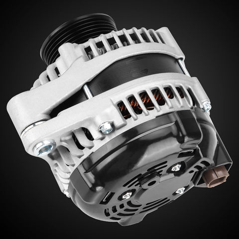 130 Amp 12V 6 Groove Pulley Alternator Replacement For 3.5L Honda Pilot 2012 2013 2014 2015 Ridgeline 2012 2013 2014 Odyssey 2011 2012 2013