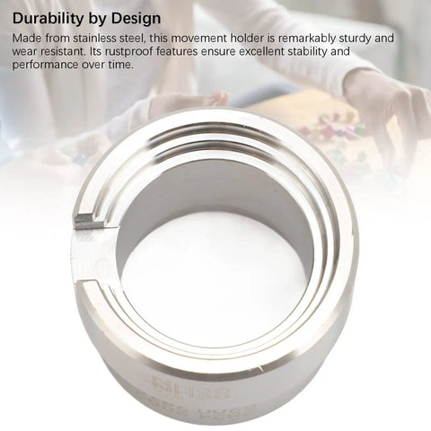 Stainless Steel Watch Movement Base Holder For NH35 NH36 2813 2824 2892 8200 with precise machined construction